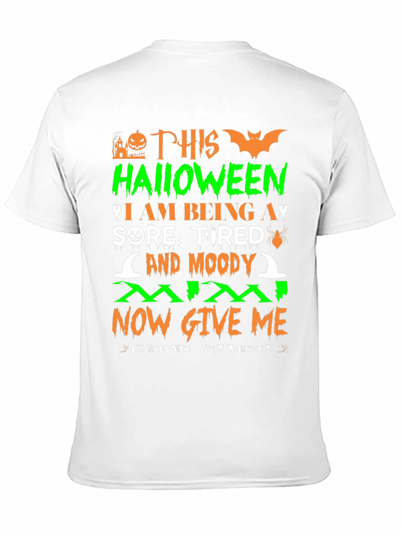 Halloween Sore Tired Moody T-Shirt