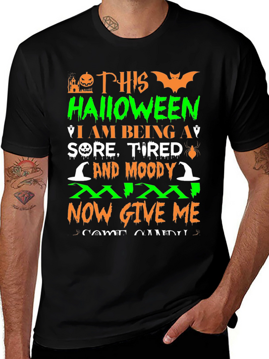 Halloween Sore Tired Moody T-Shirt