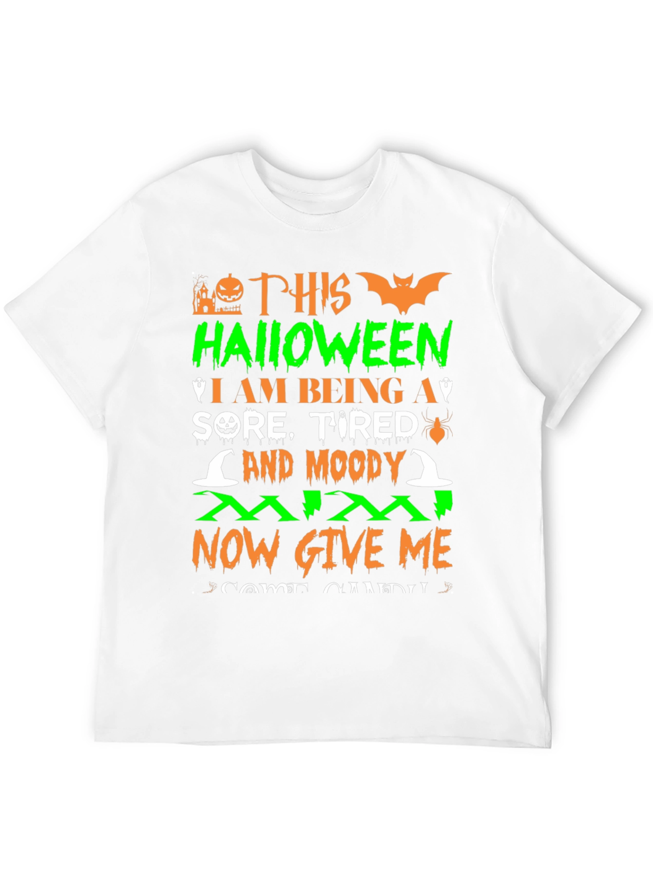 Halloween Sore Tired Moody T-Shirt