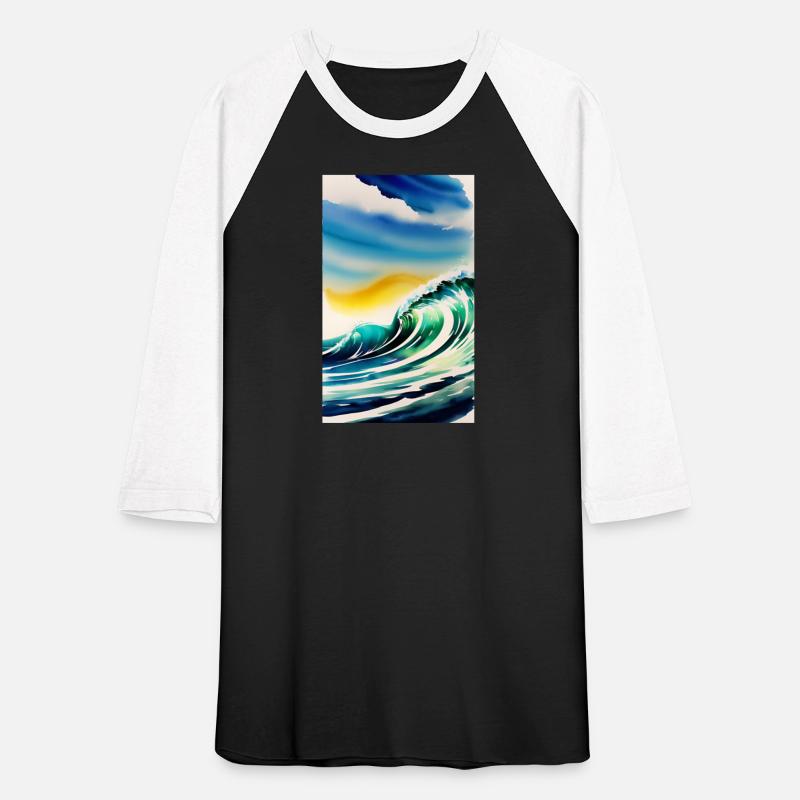 Ocean Waves Painting Design