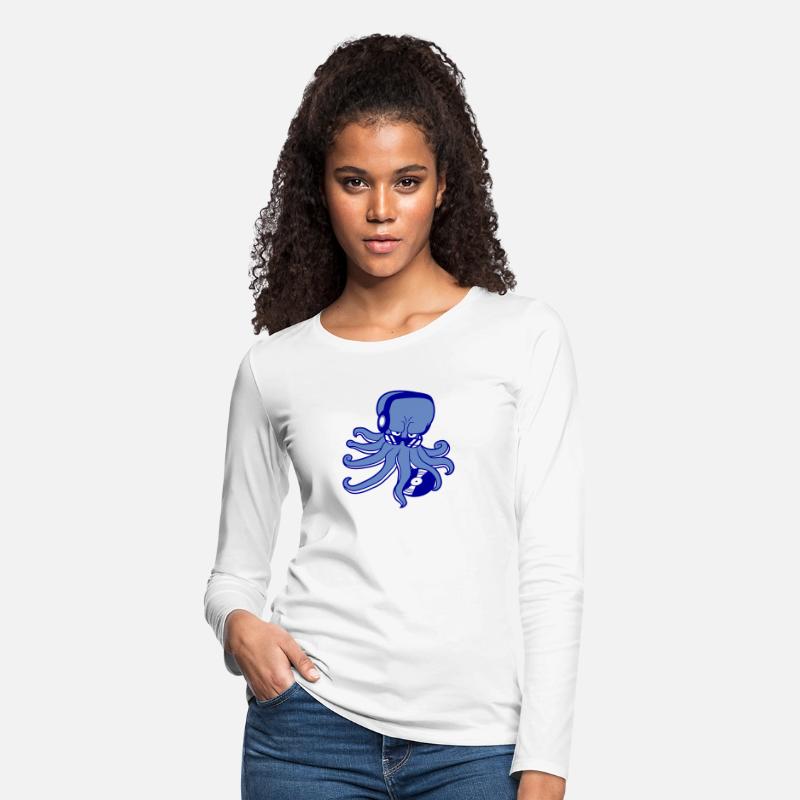 Octopus DJ Kraken Squid Mixer Cool Music Party Fun