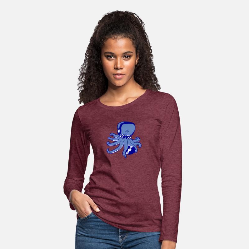 Octopus DJ Kraken Squid Mixer Cool Music Party Fun