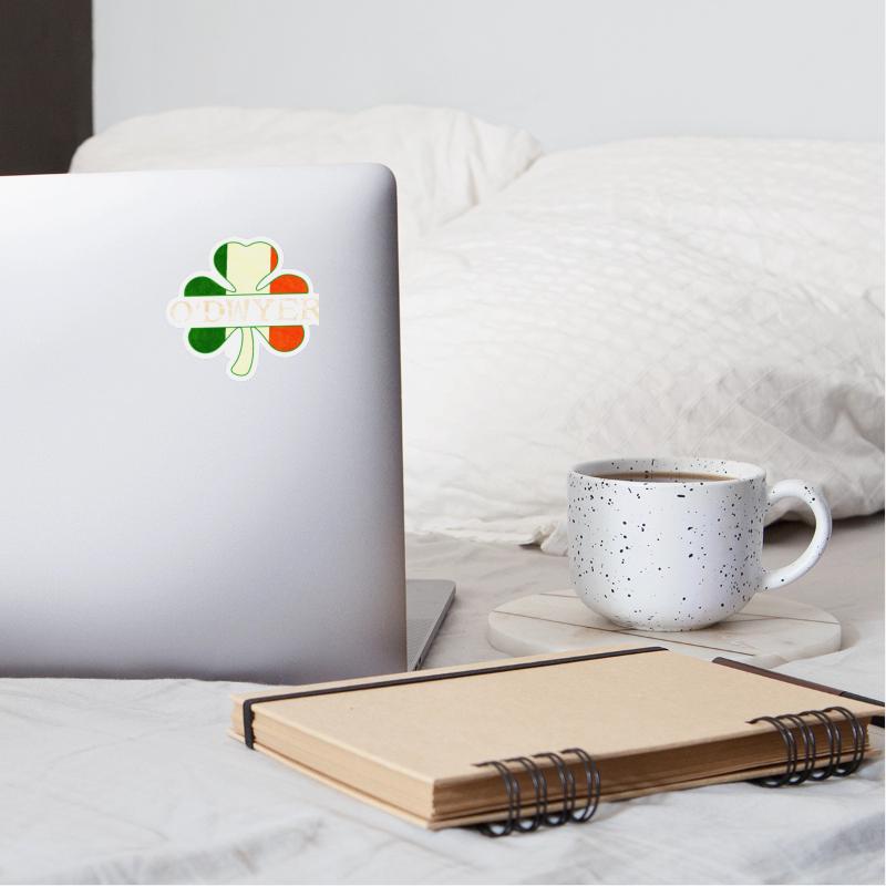 O'dwyer Irish Surname Ireland Flag Shamrock