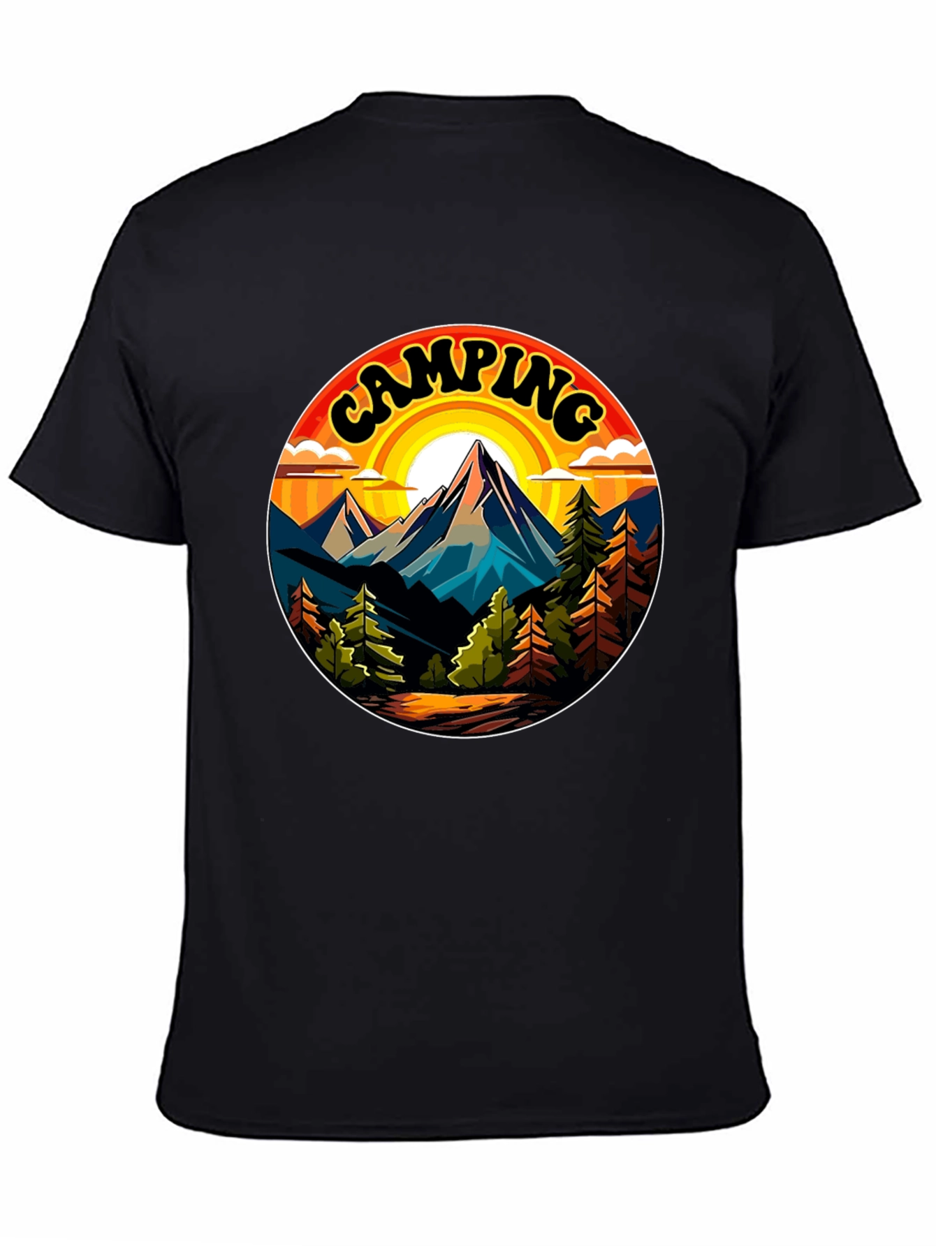 Camping Graphic Tee - Nature Adventure Shirt