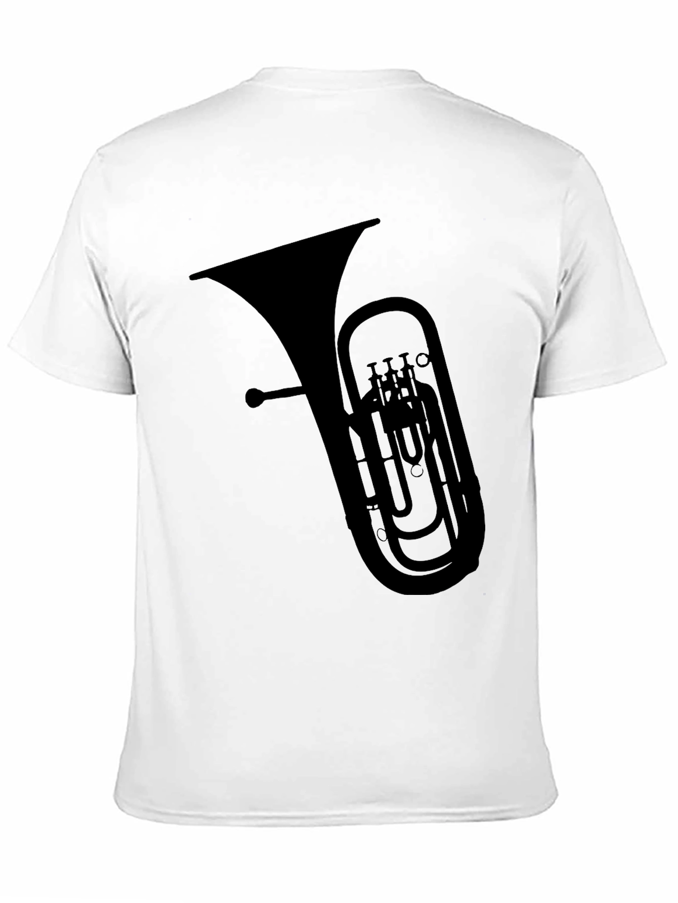 Euphonium Graphic Tee - Black Cotton T-Shirt