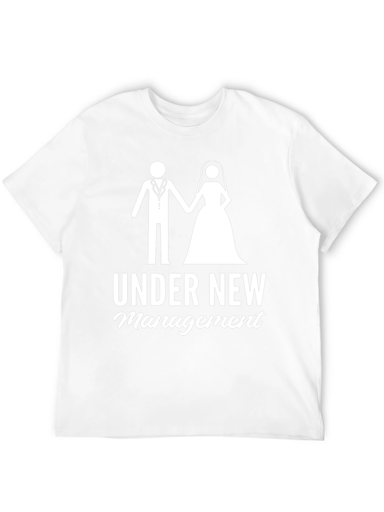 Under New Management Wedding Tee