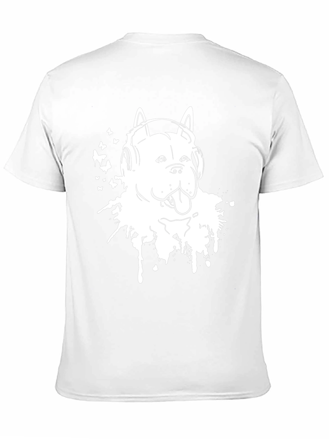 Dog DJ Graphic Tee - Black T-Shirt