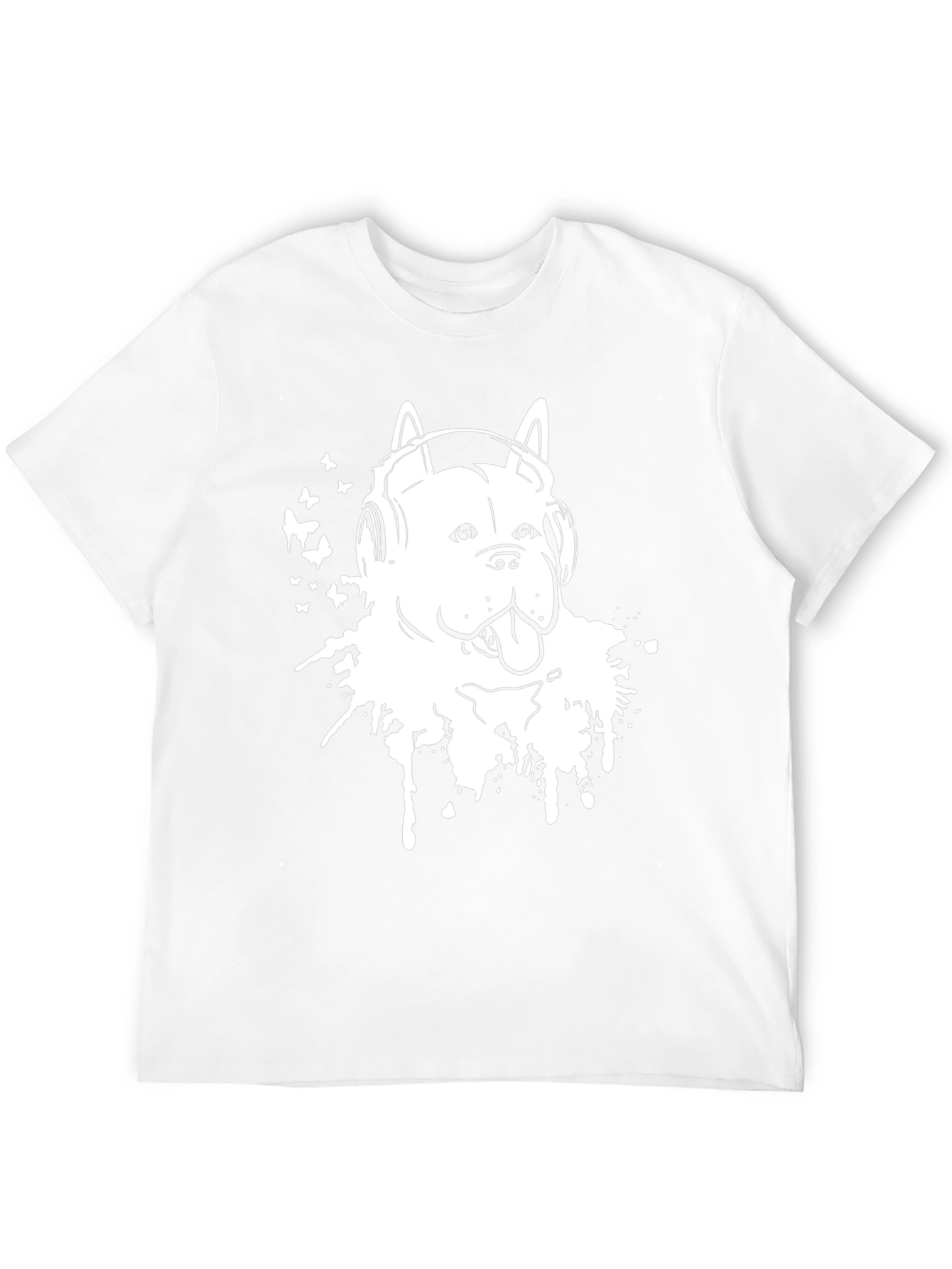 Dog DJ Graphic Tee - Black T-Shirt