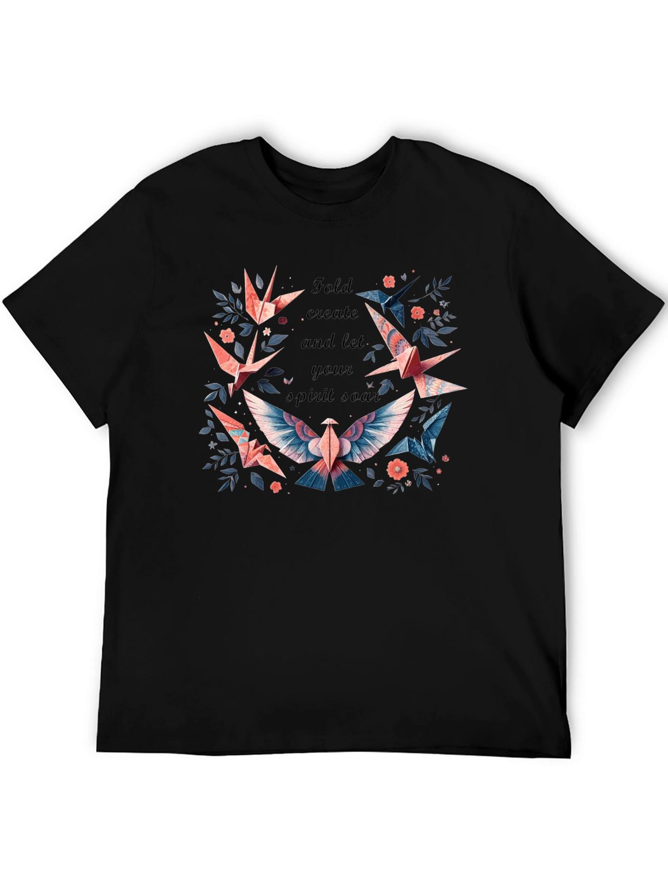 Origami Spirit Soar Tee - Fold Create Fly!