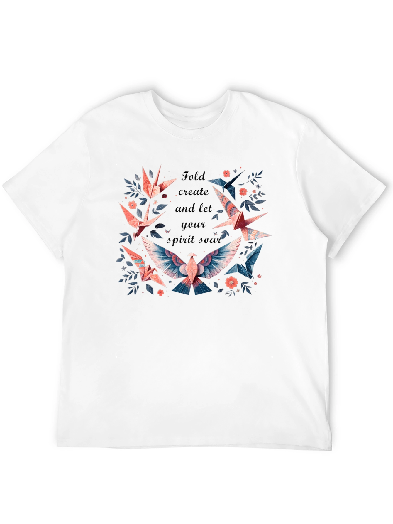 Origami Spirit Soar Tee - Fold Create Fly!