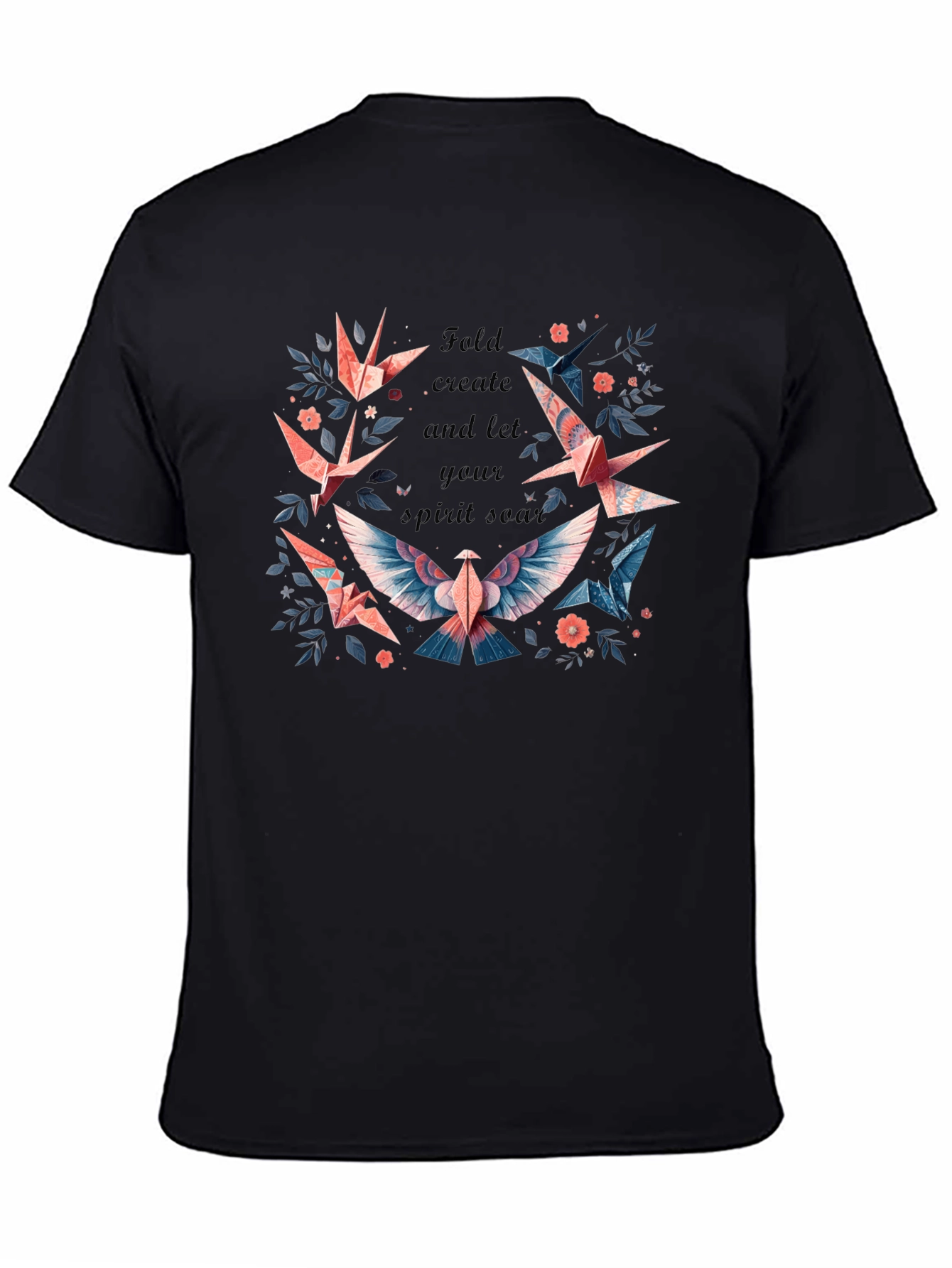 Origami Spirit Soar Tee - Fold Create Fly!