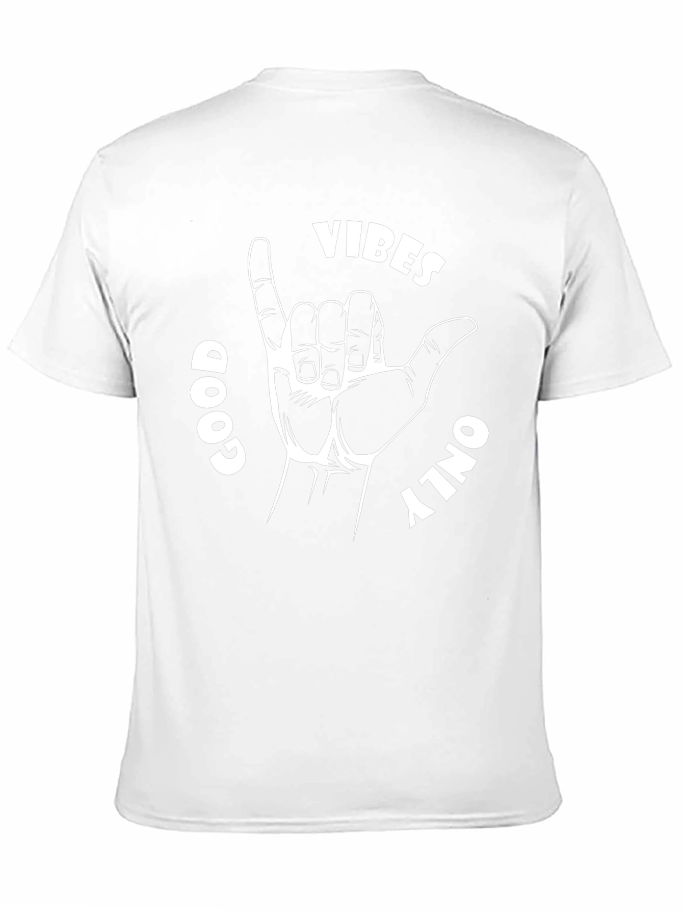 Good Vibes Only Black Graphic Tee