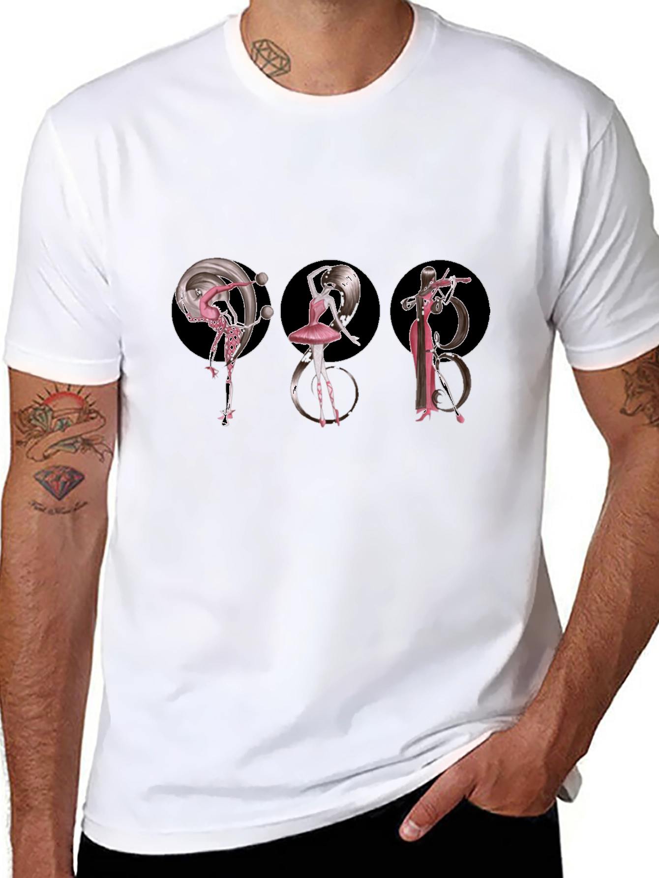 Dance Trio T-Shirt - Unique Graphic Tee