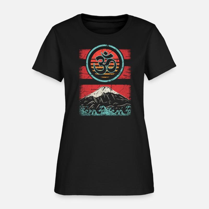 Om Ohm Symbol 80S Style Meditation Yoga