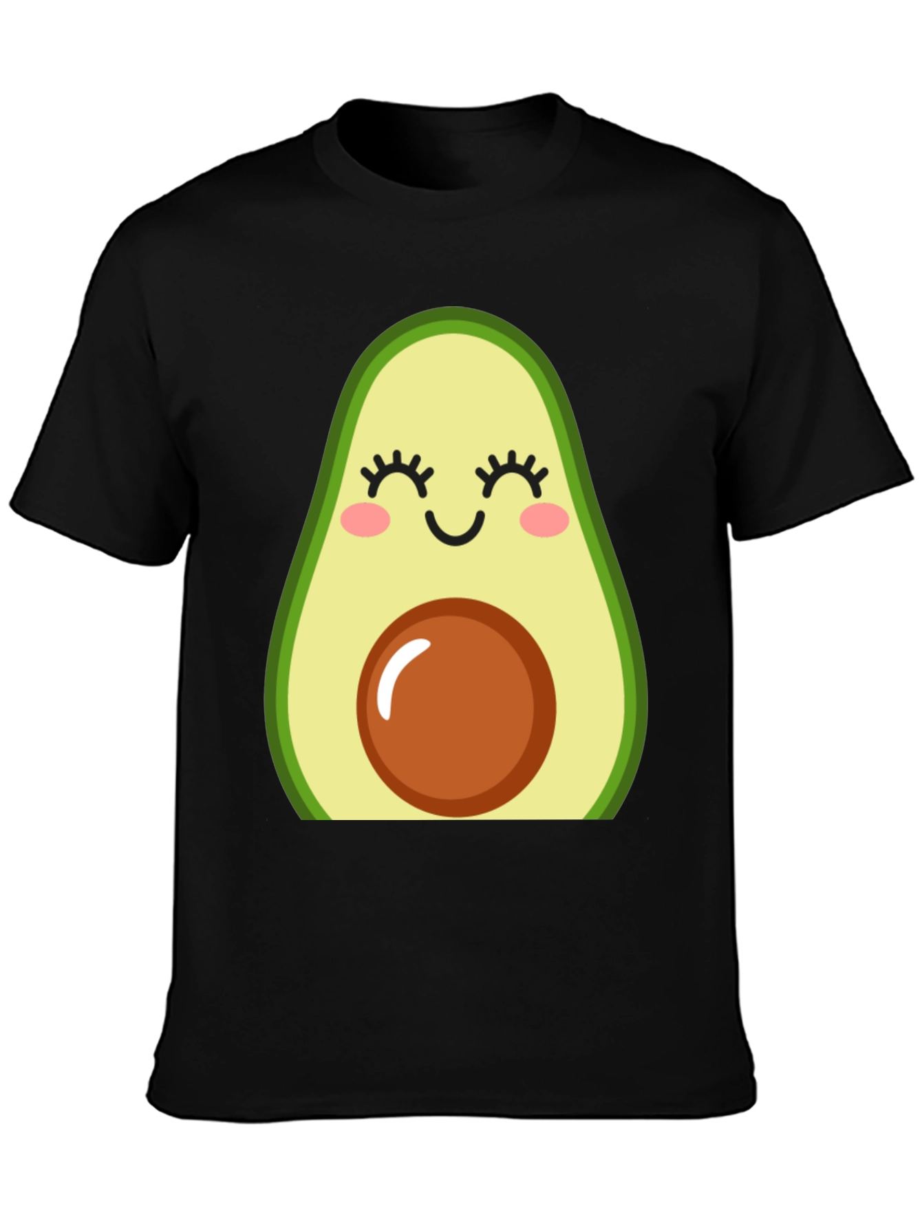 Cute Avocado Graphic T-Shirt