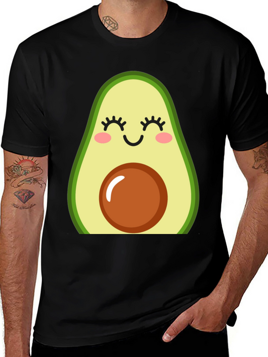 Cute Avocado Graphic T-Shirt