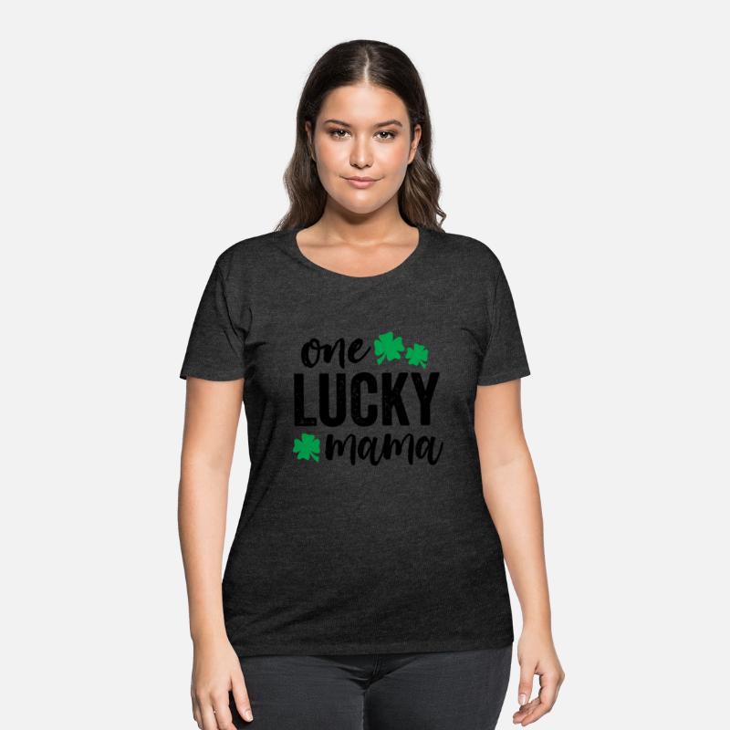 One Lucky Mama St Patricks Day Green Mom Light