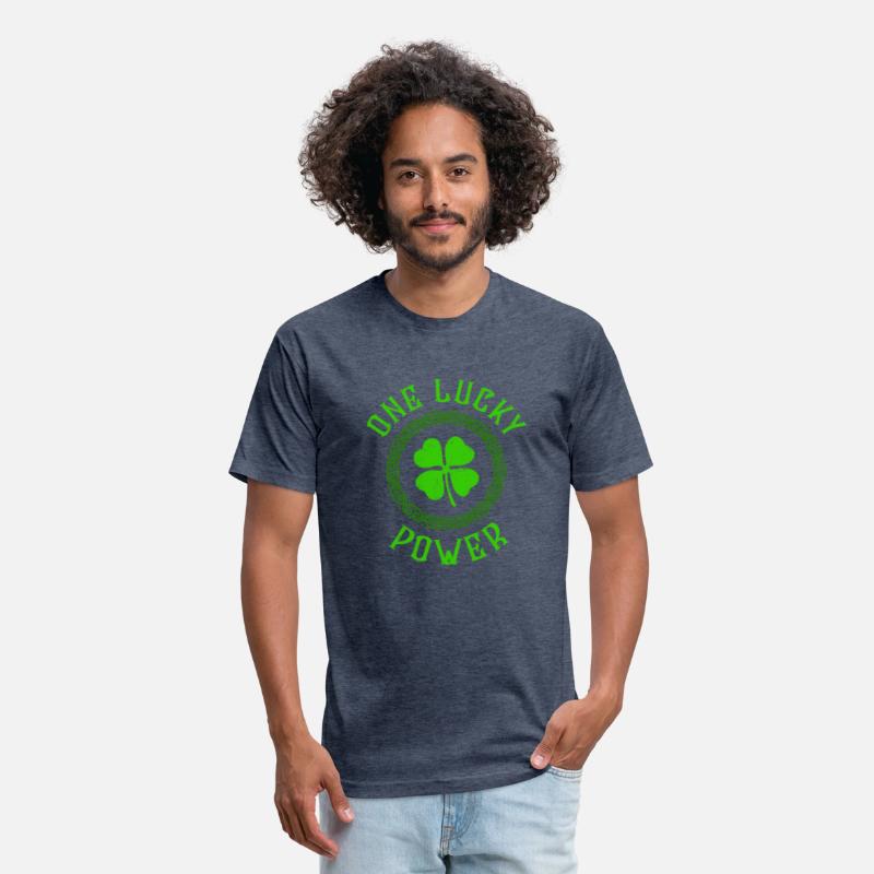 One Lucky Power Irish Family Four Leaf Clover