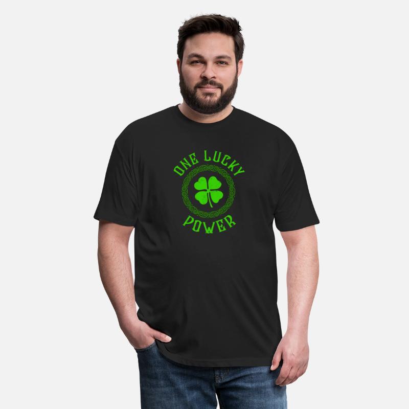 One Lucky Power Irish Family Four Leaf Clover