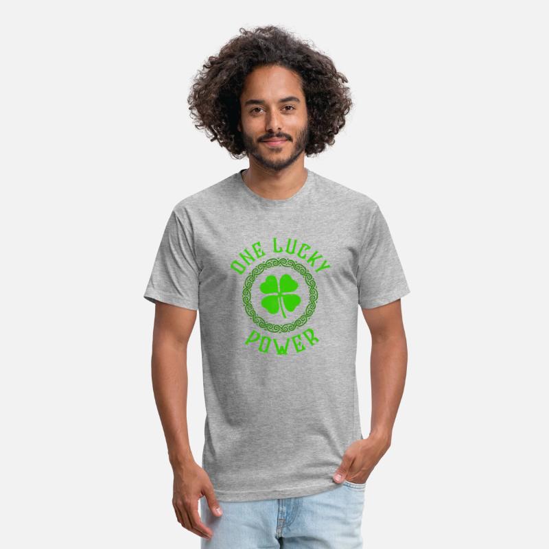 One Lucky Power Irish Family Four Leaf Clover