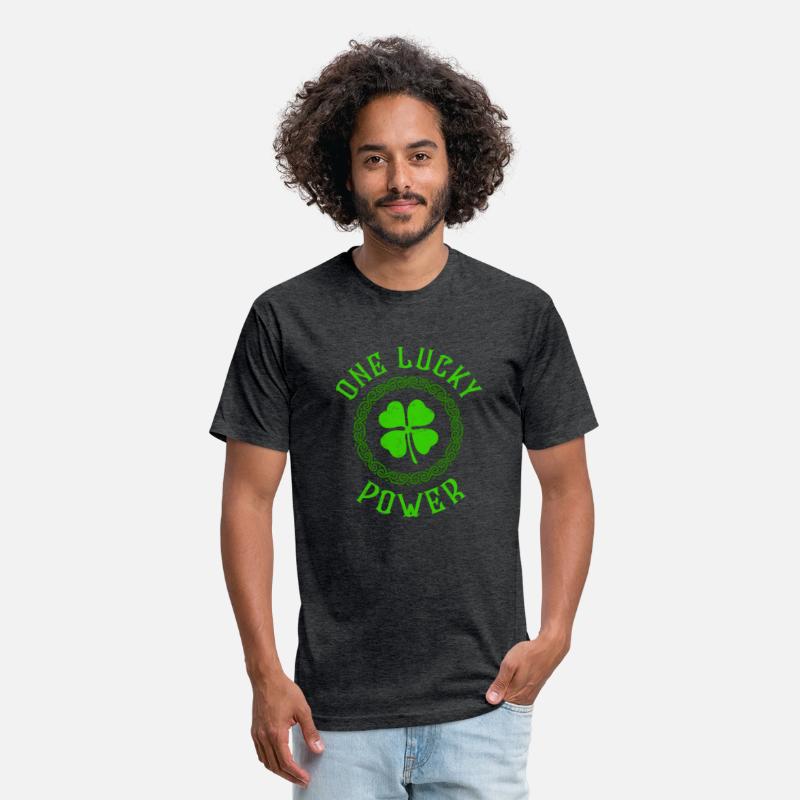 One Lucky Power Irish Family Four Leaf Clover