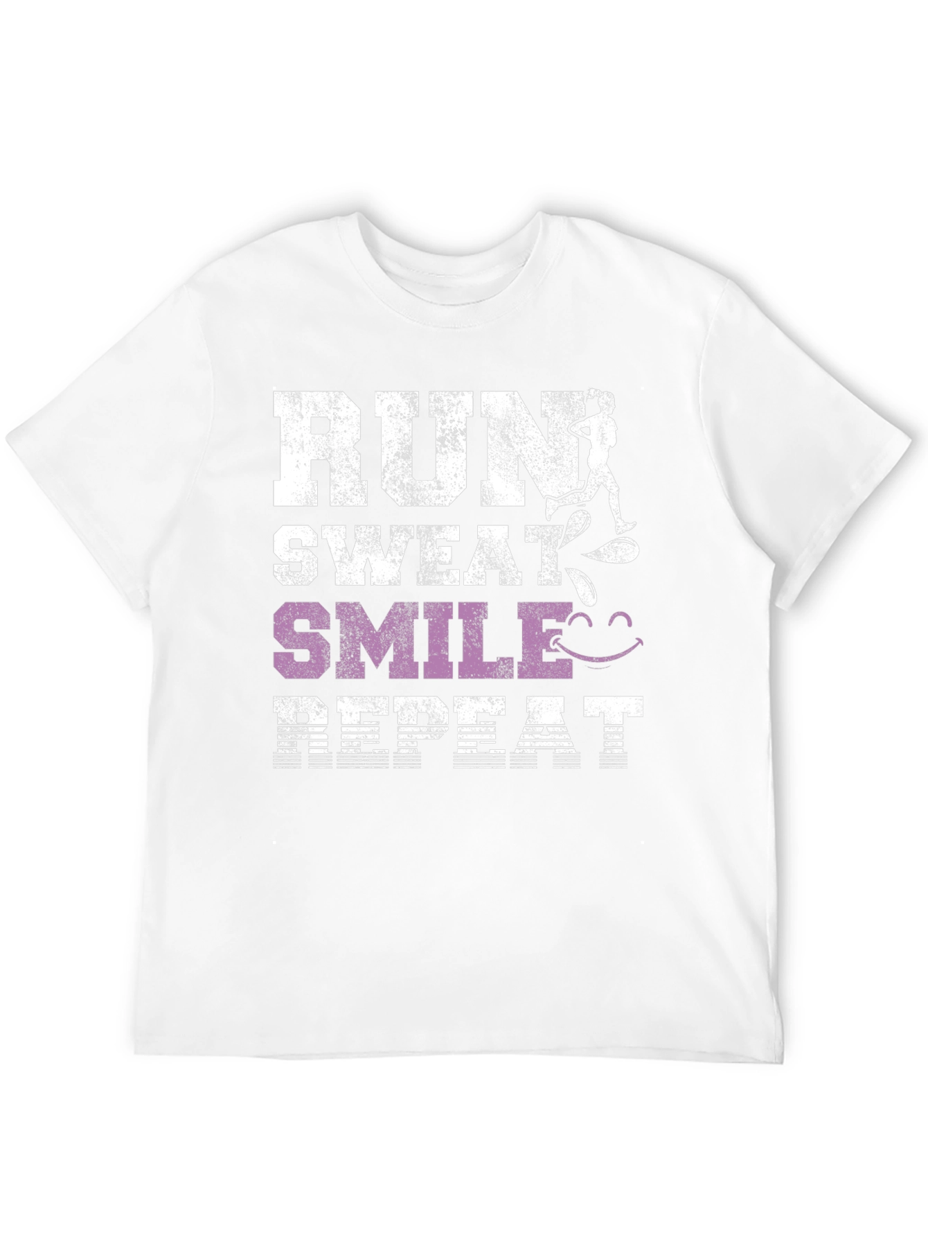Run Sweat Smile Repeat Graphic Tee