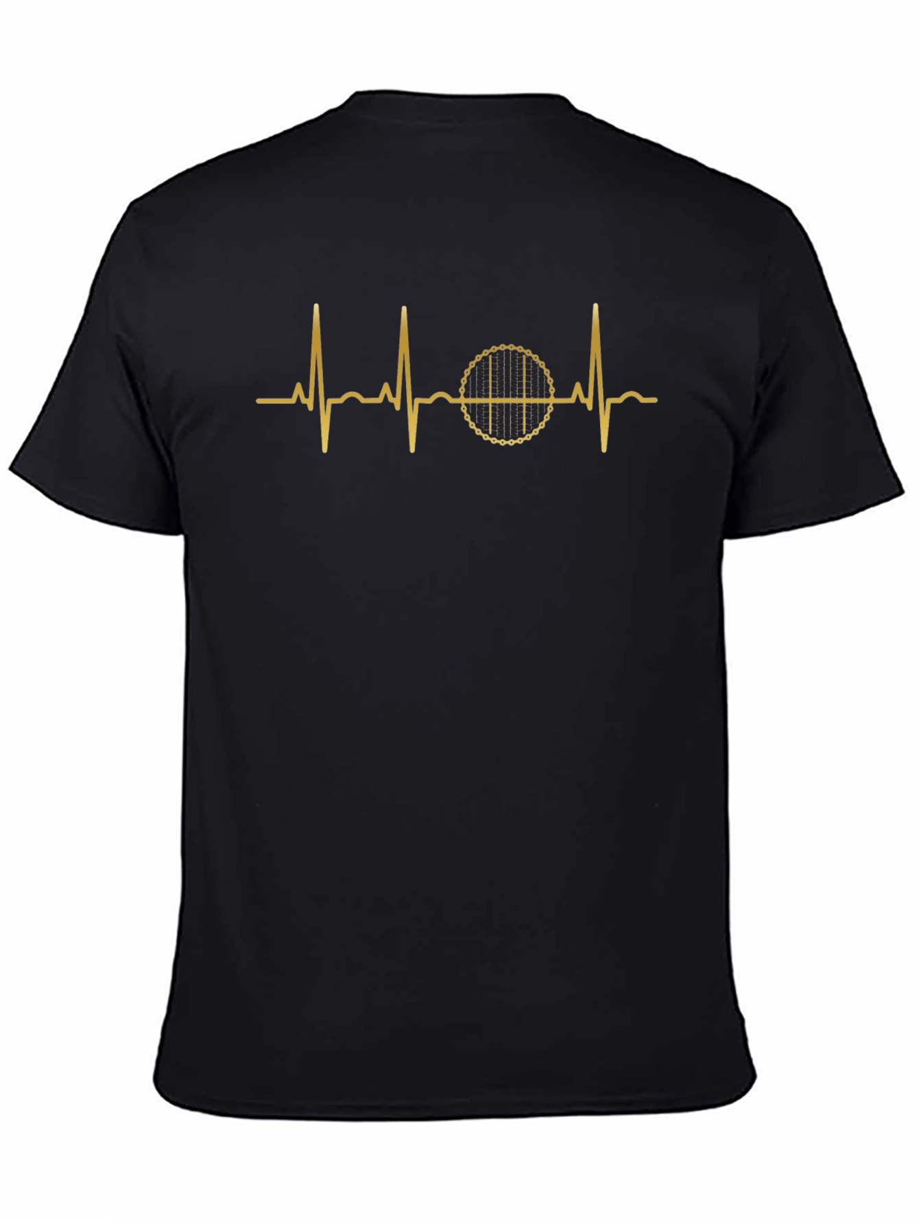 Cycling Heartbeat T-Shirt - Ride Your Passion!