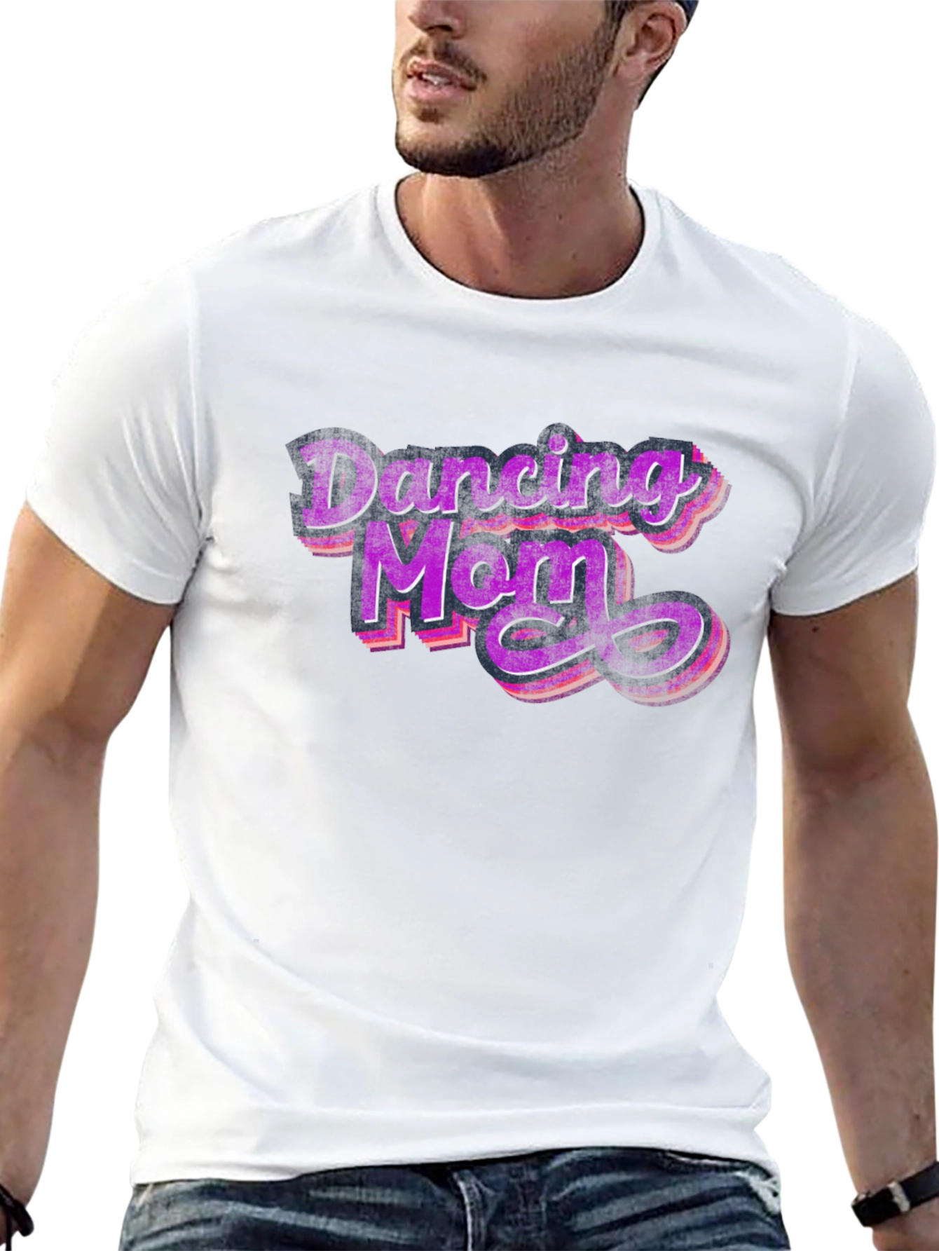 Dancing Mom Graphic Tee - Stylish Comfort