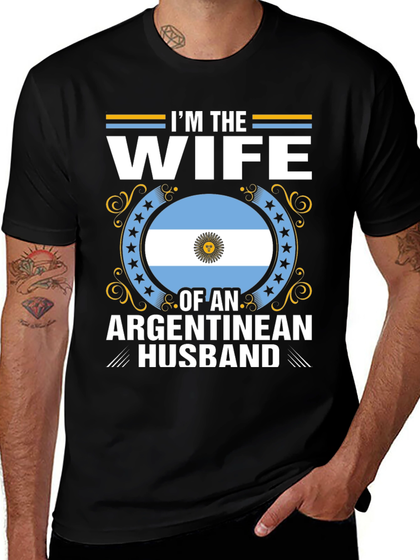 Argentinian Husband Wife T-Shirt