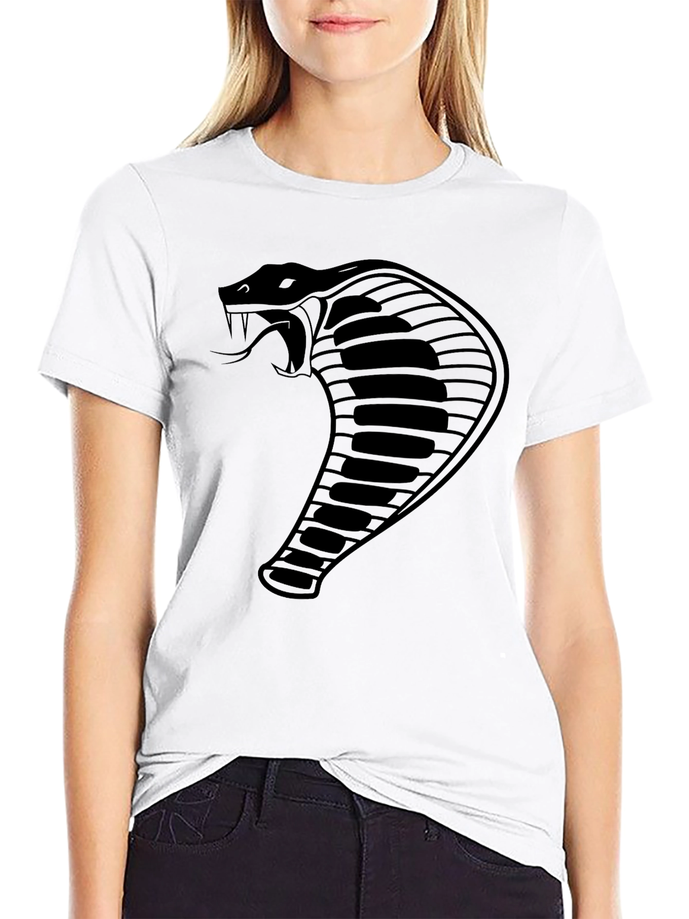 Cobra Graphic Tee - Mens Black T-Shirt