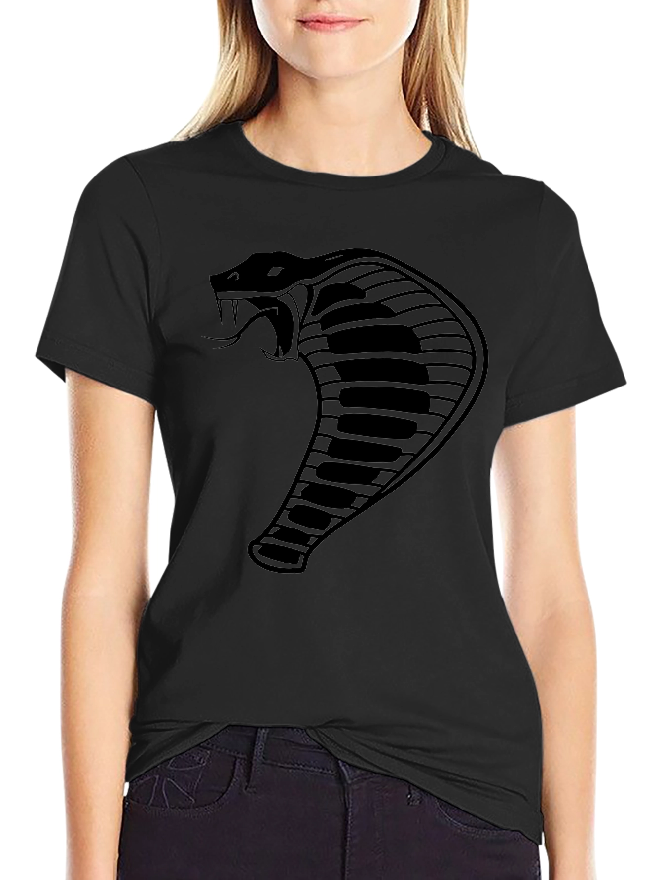 Cobra Graphic Tee - Mens Black T-Shirt