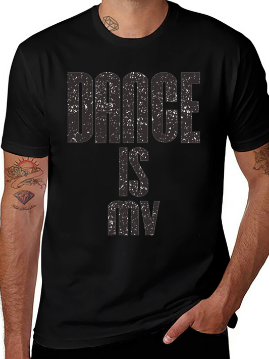 Dance Is My Life Black Graphic Tee