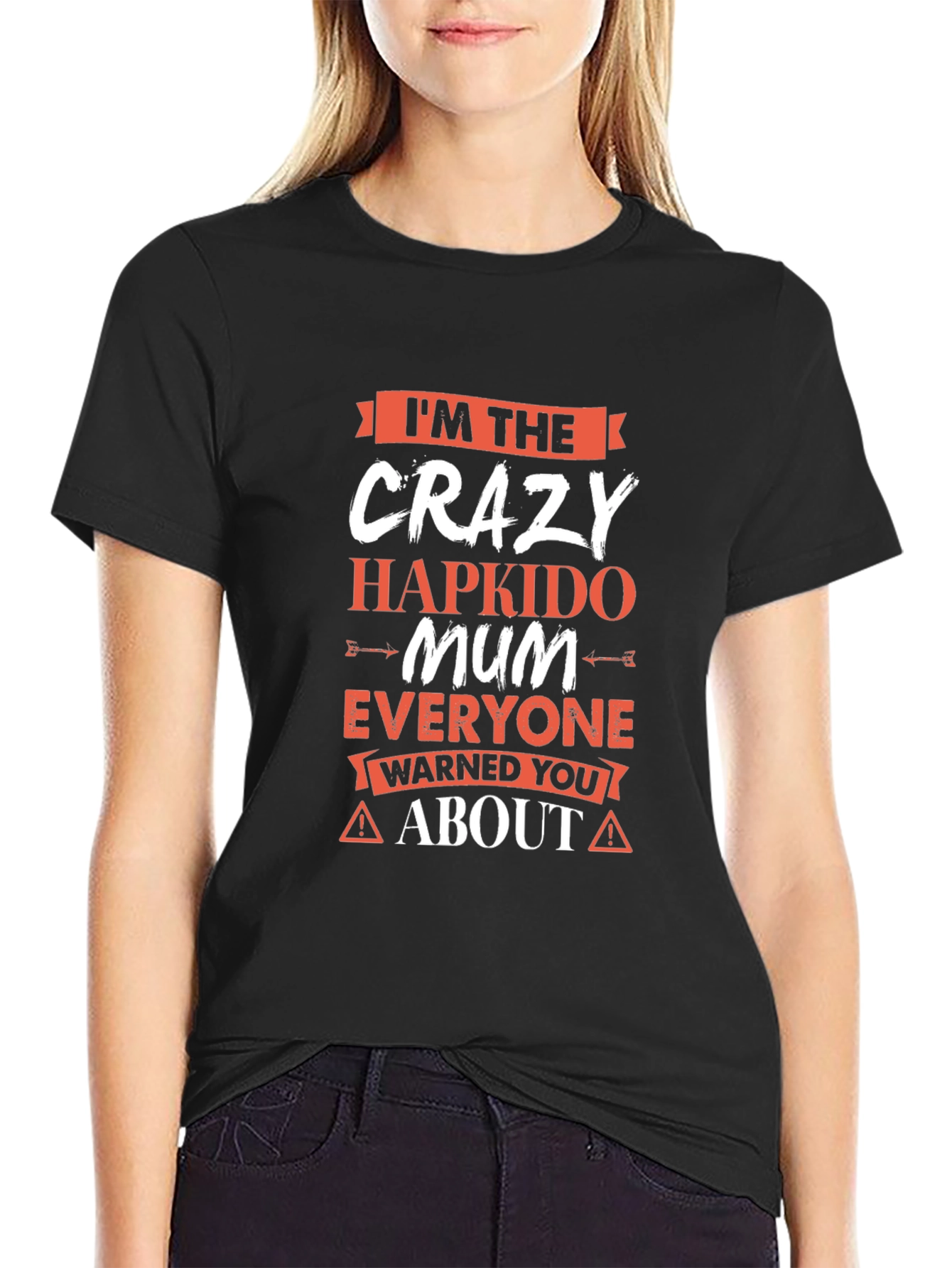 Crazy Hapkido Mum T-Shirt - Novelty Gift Idea