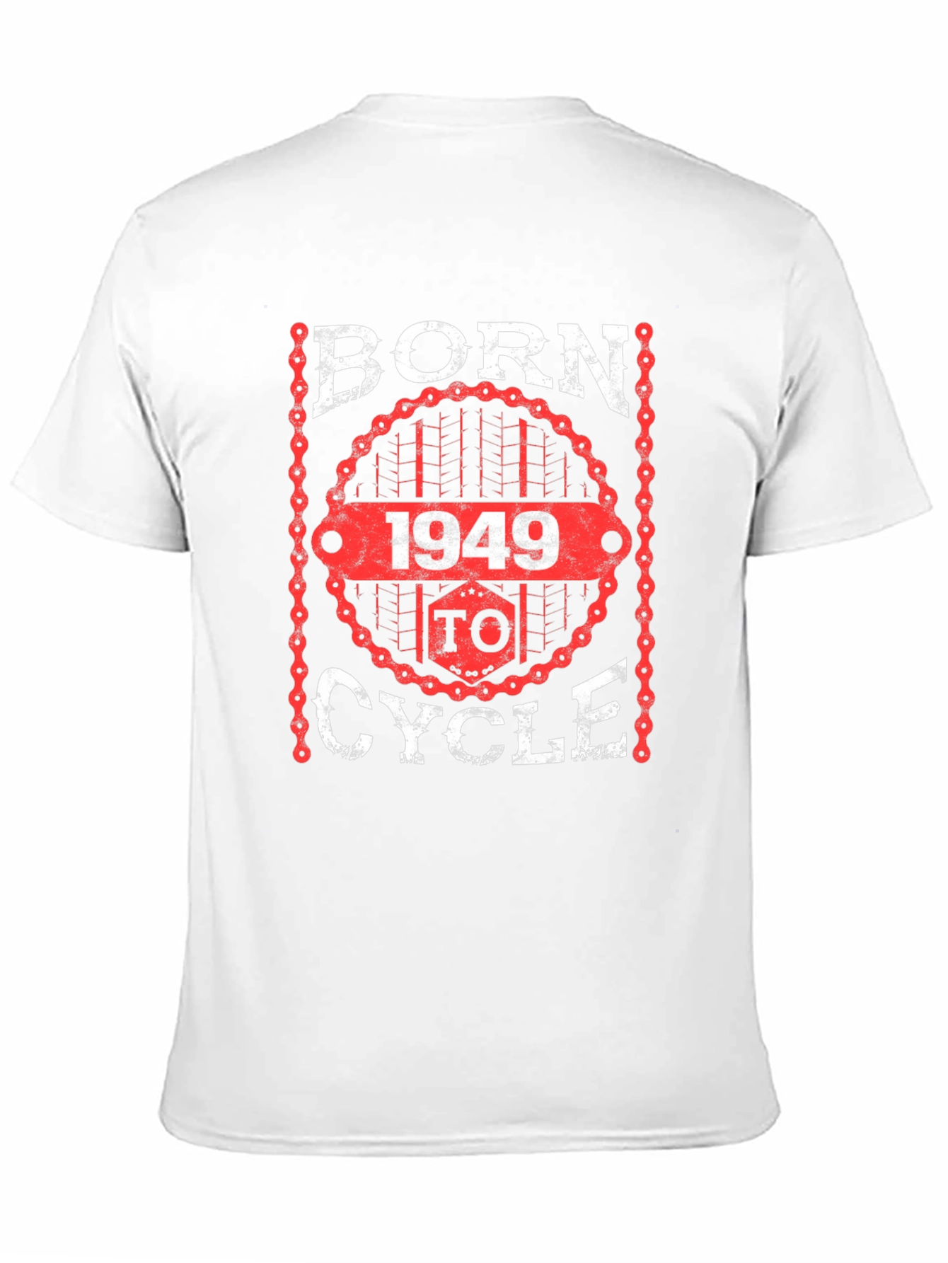 Born 1949 To Cycle Graphic T-Shirt