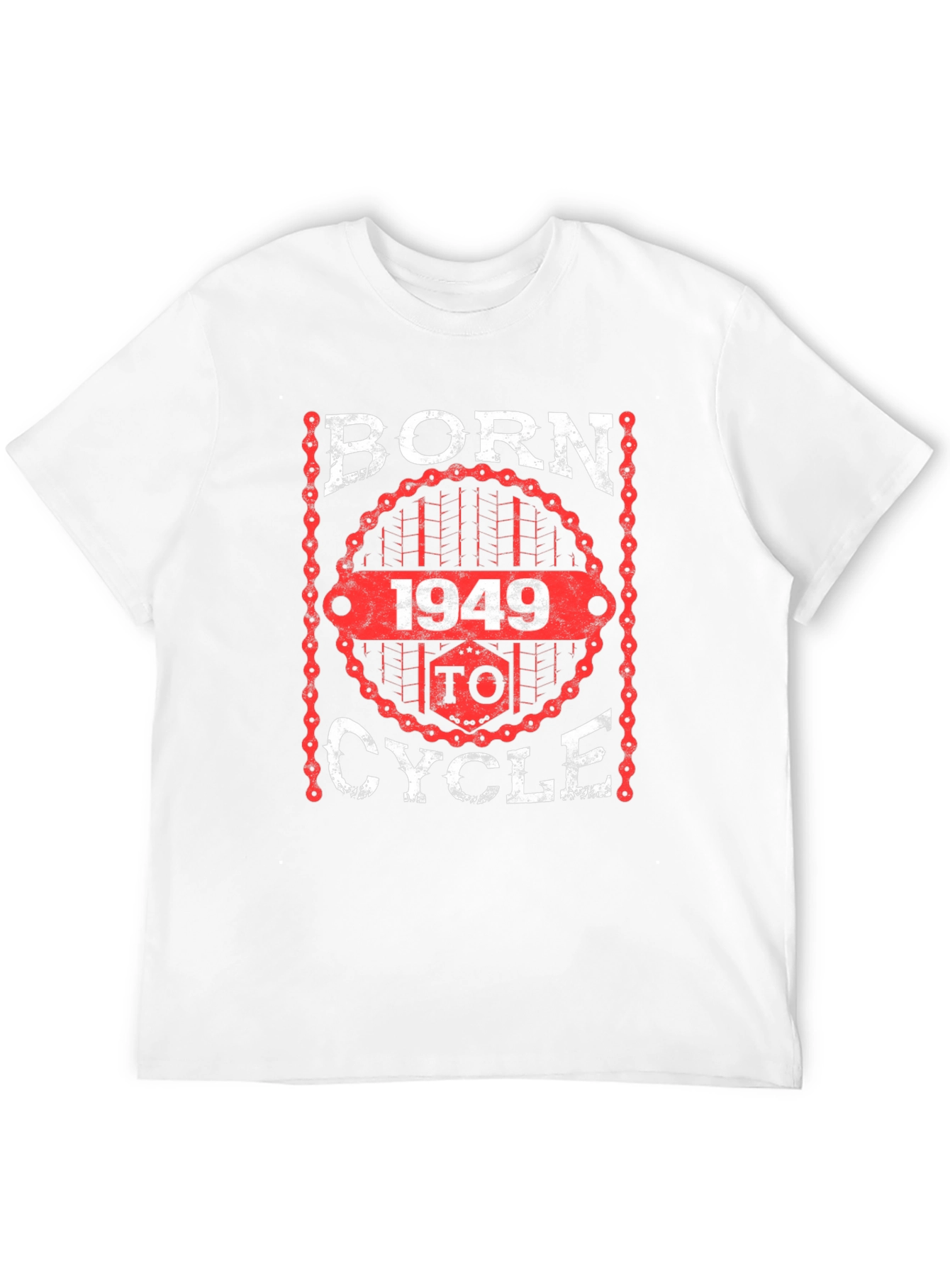 Born 1949 To Cycle Graphic T-Shirt