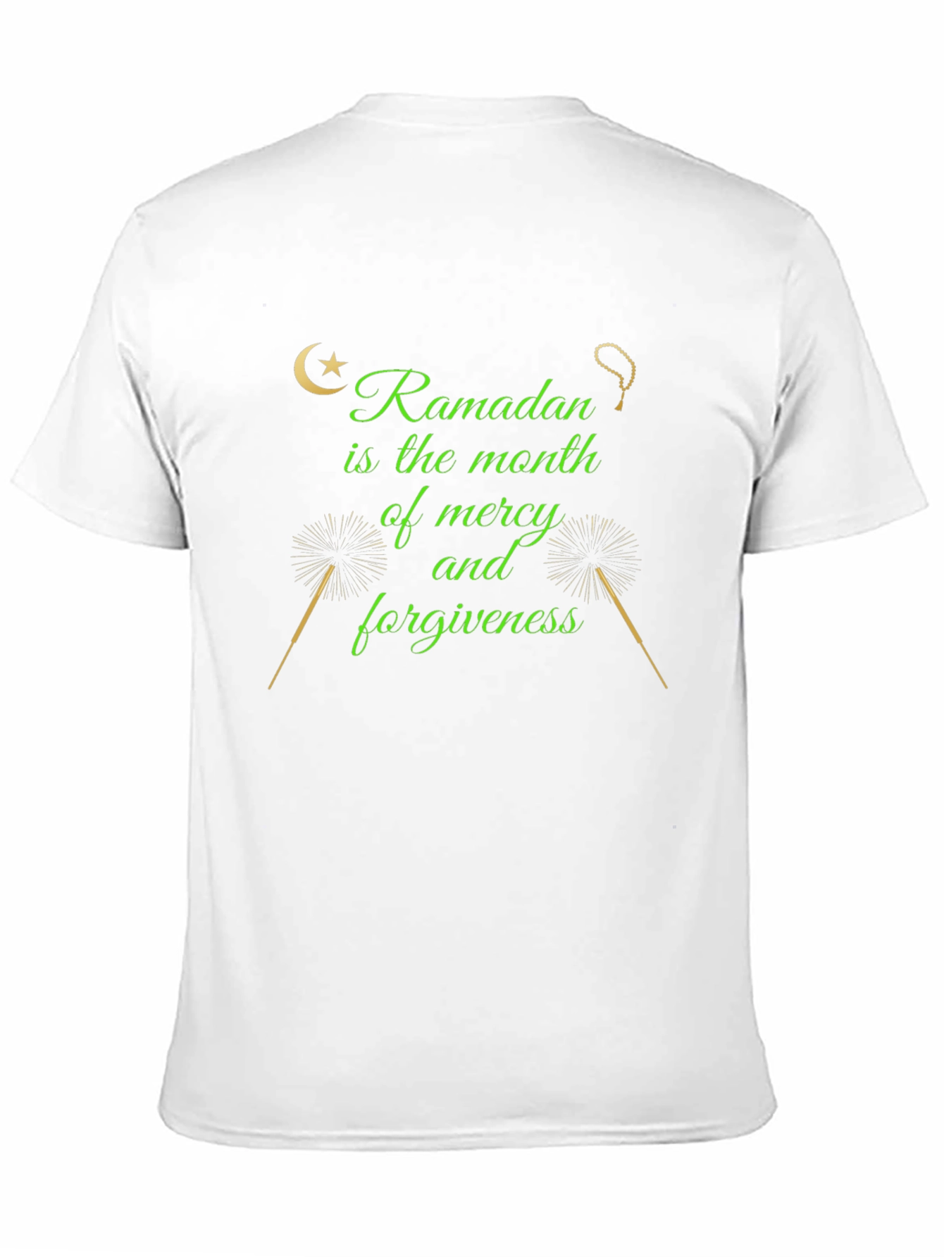 Ramadan Mercy & Forgiveness Black T-Shirt