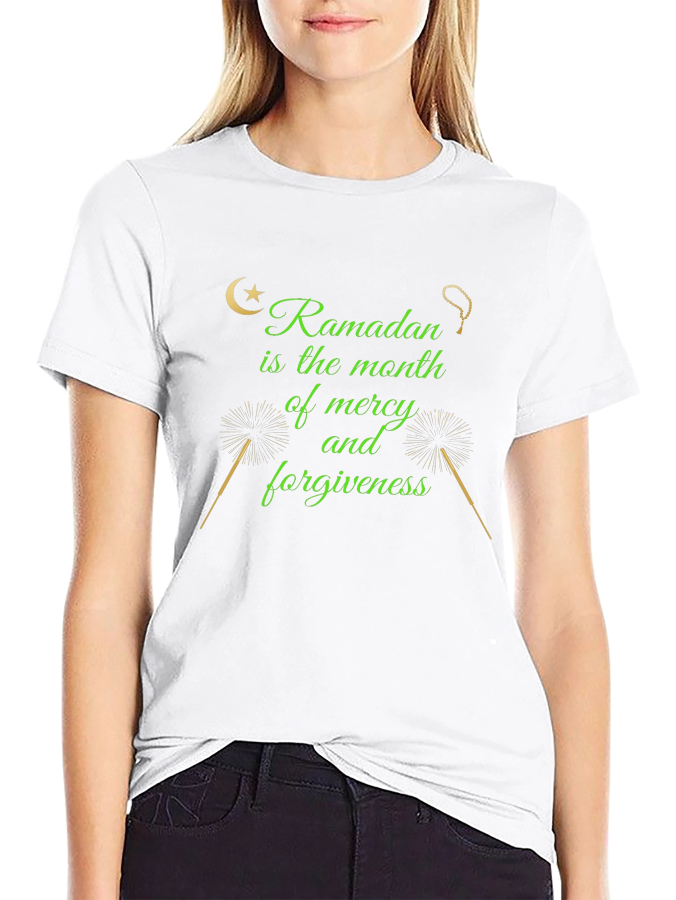 Ramadan Mercy & Forgiveness Black T-Shirt