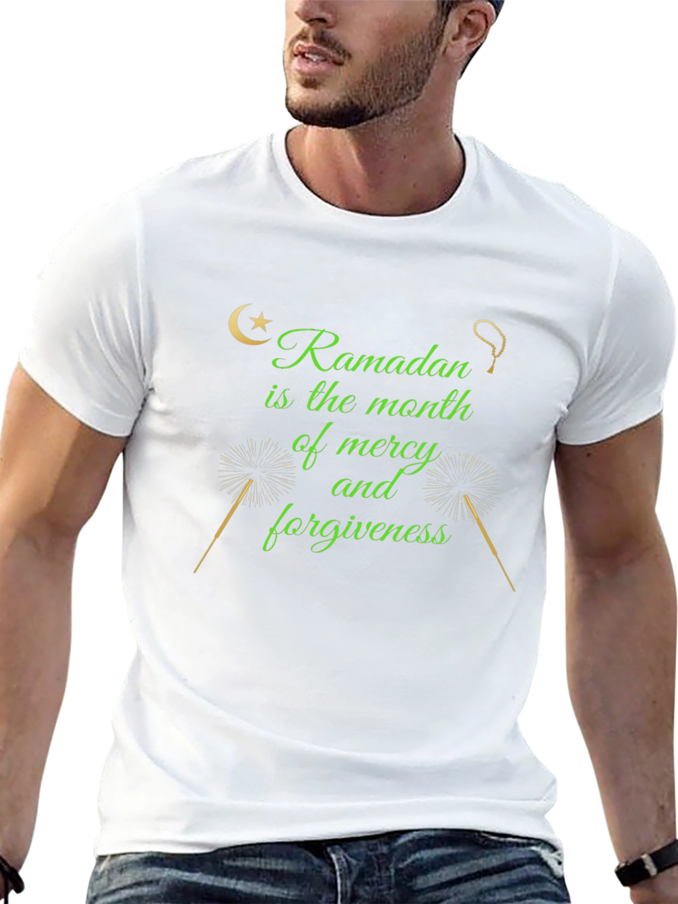 Ramadan Mercy & Forgiveness Black T-Shirt