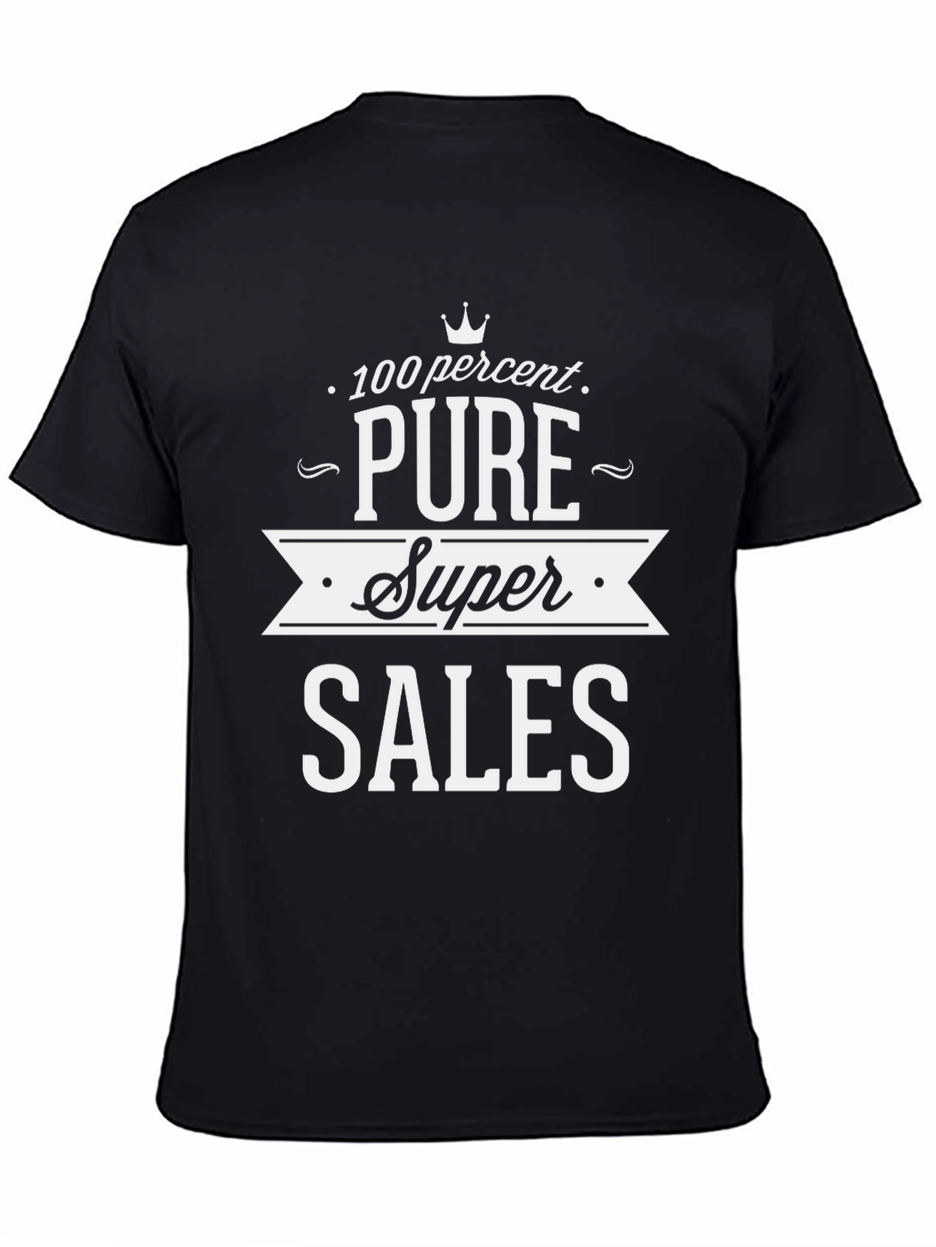 Pure Super Sales Black T-Shirt
