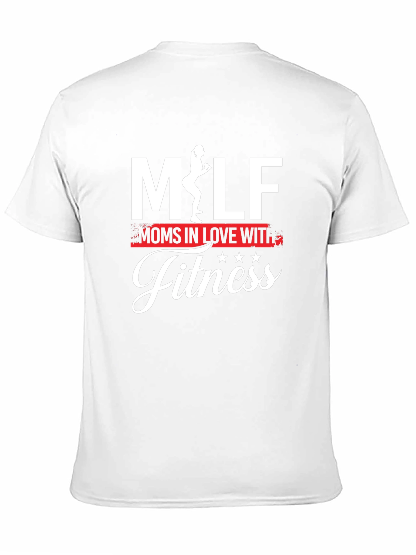 MILF Moms In Love With Fitness Graphic T-Shirt