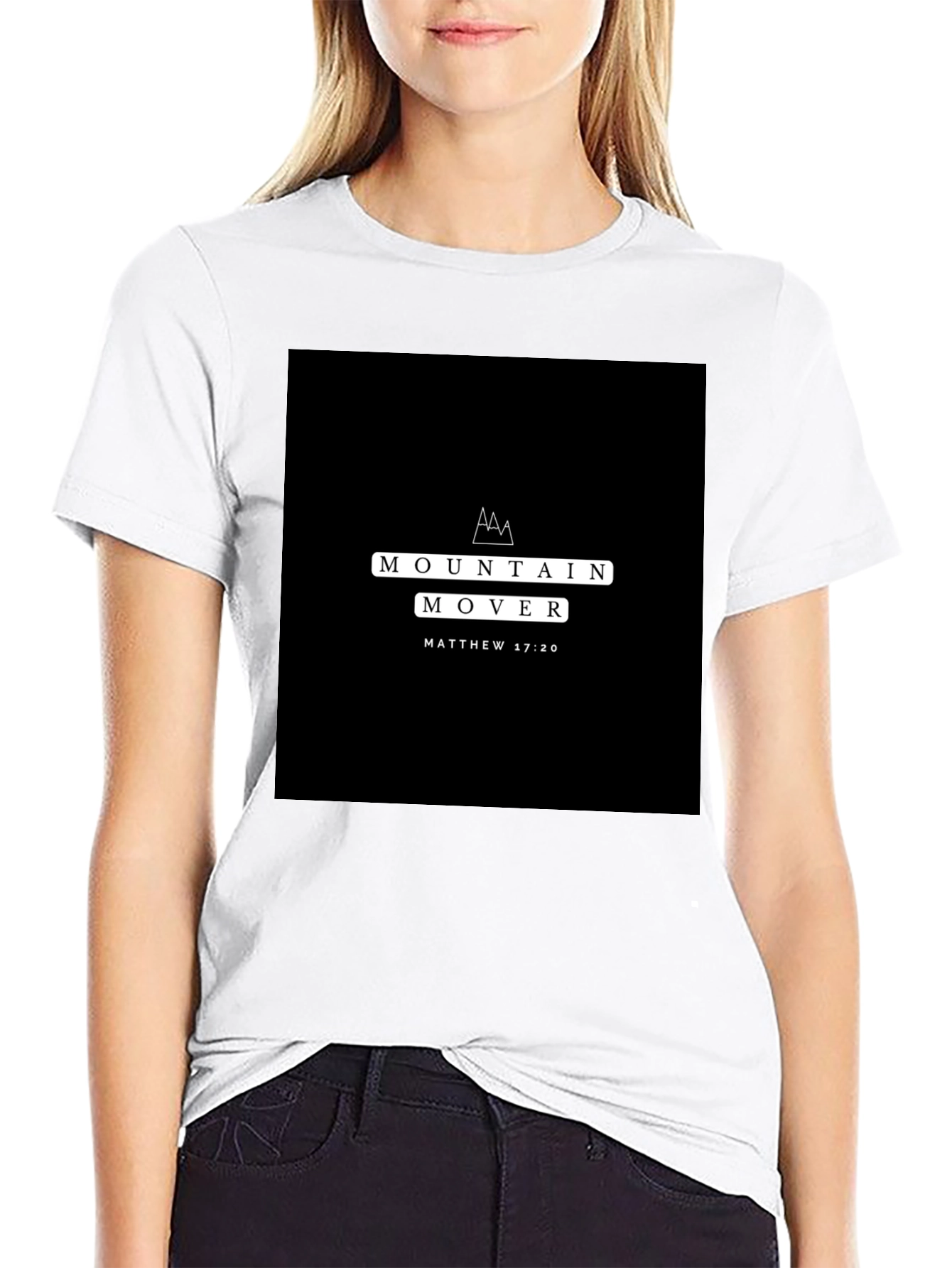 Mountain Mover Christian T-Shirt - Matthew 17:20