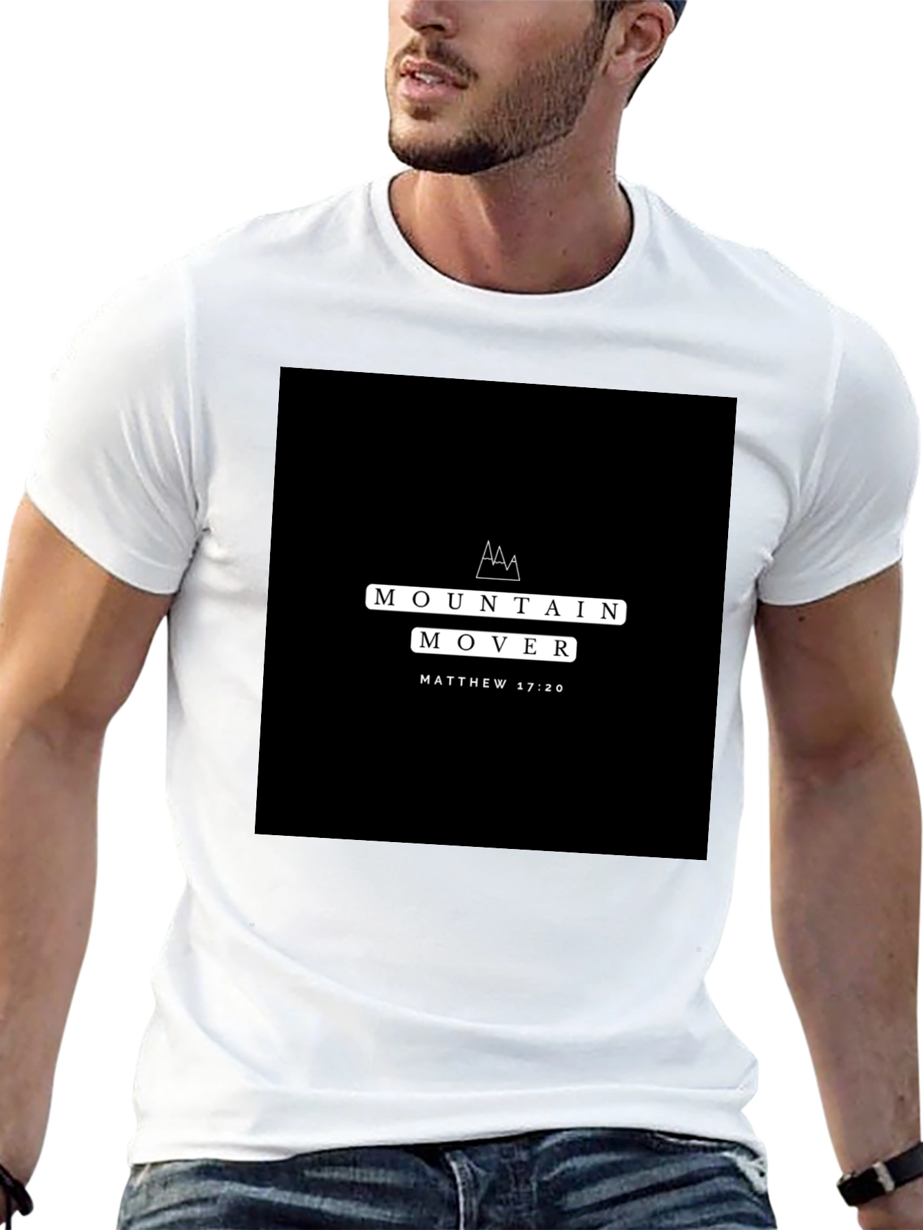 Mountain Mover Christian T-Shirt - Matthew 17:20