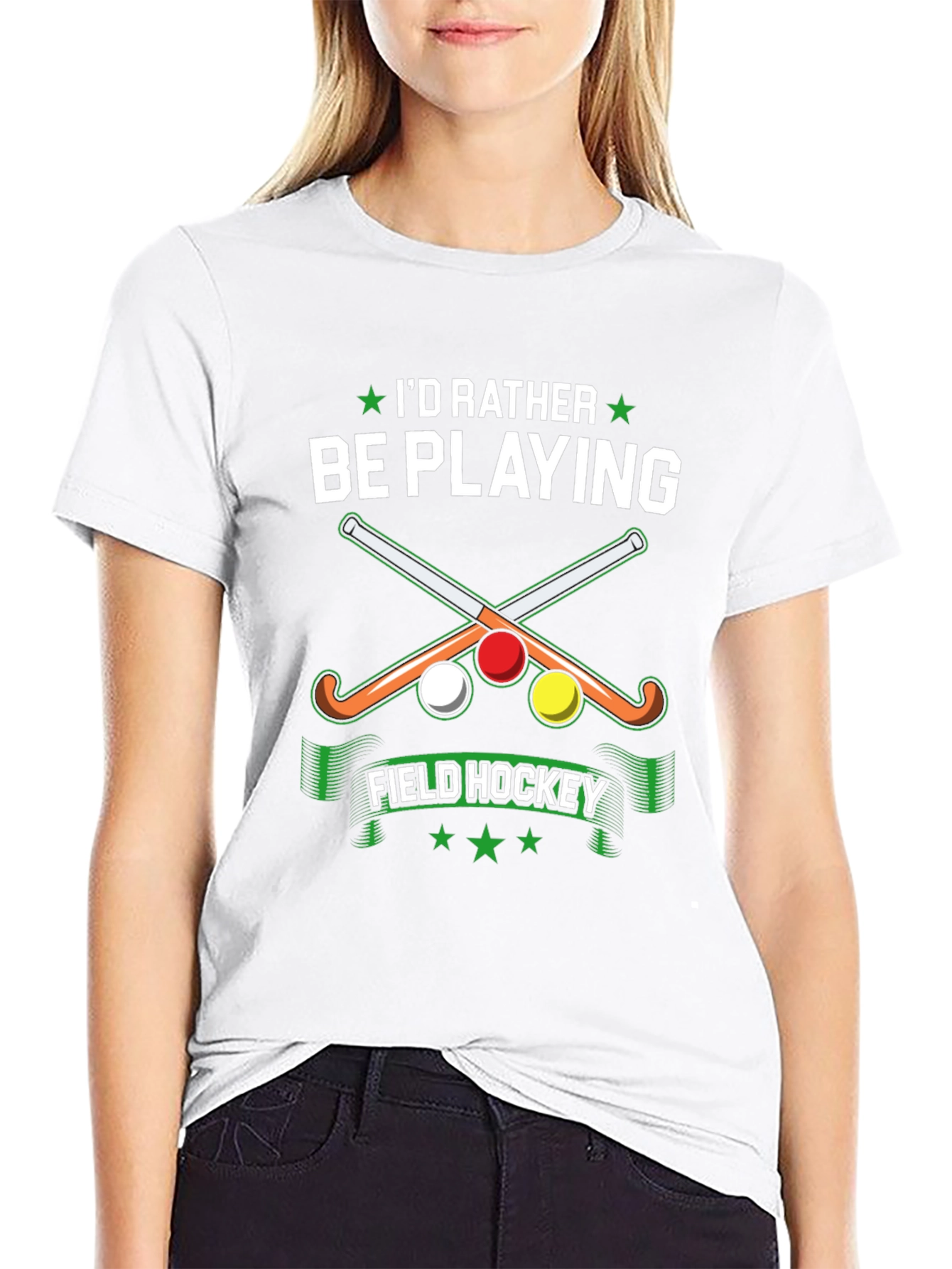 Field Hockey Graphic Tee