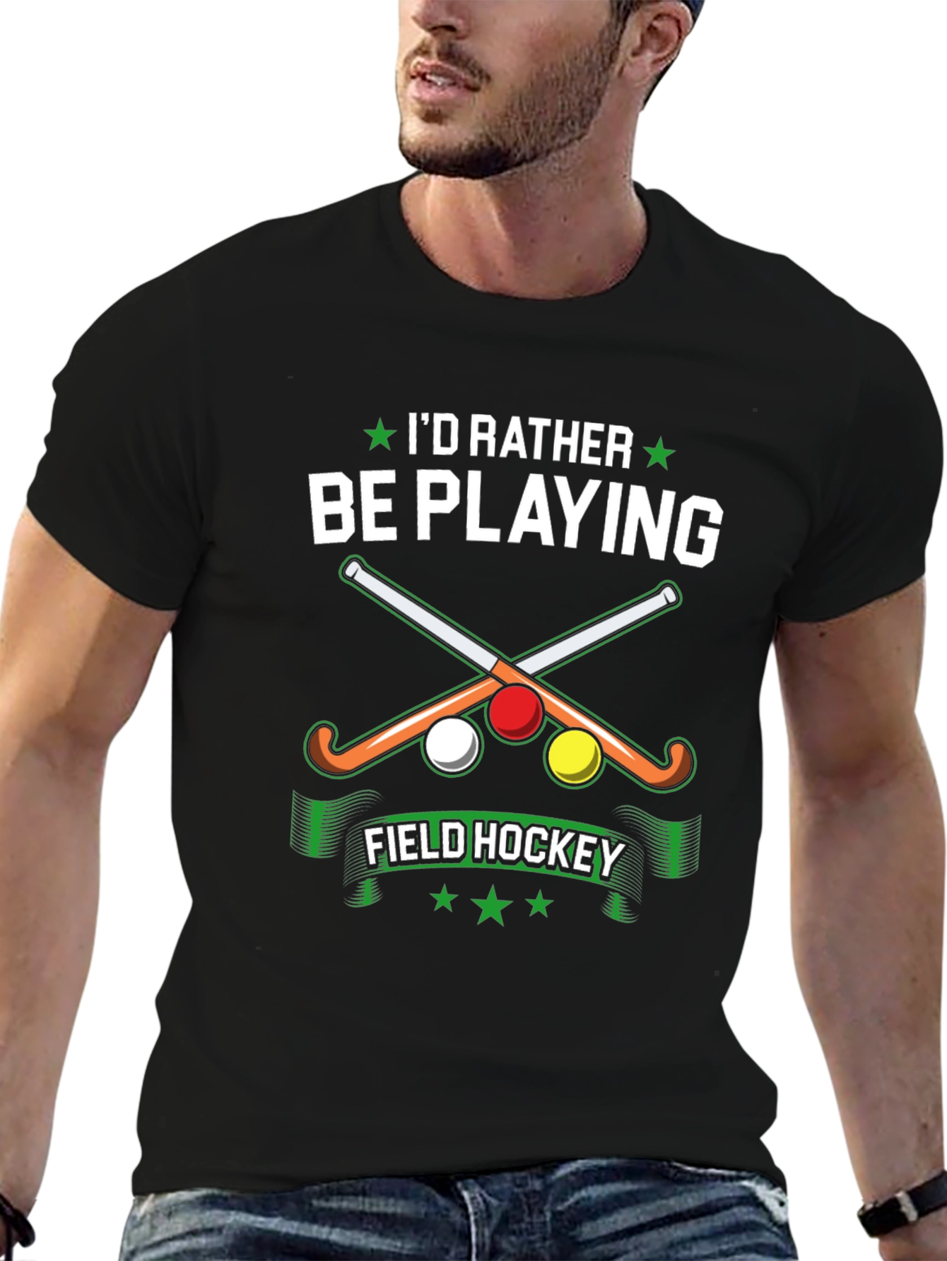 Field Hockey Graphic Tee