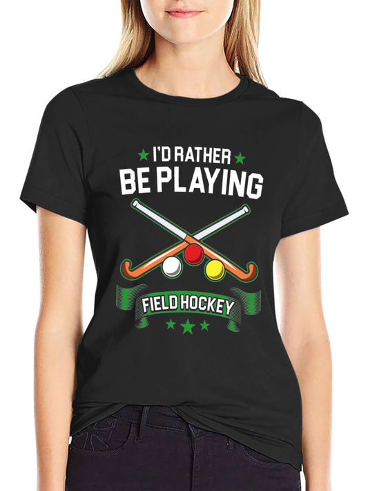 Field Hockey Graphic Tee