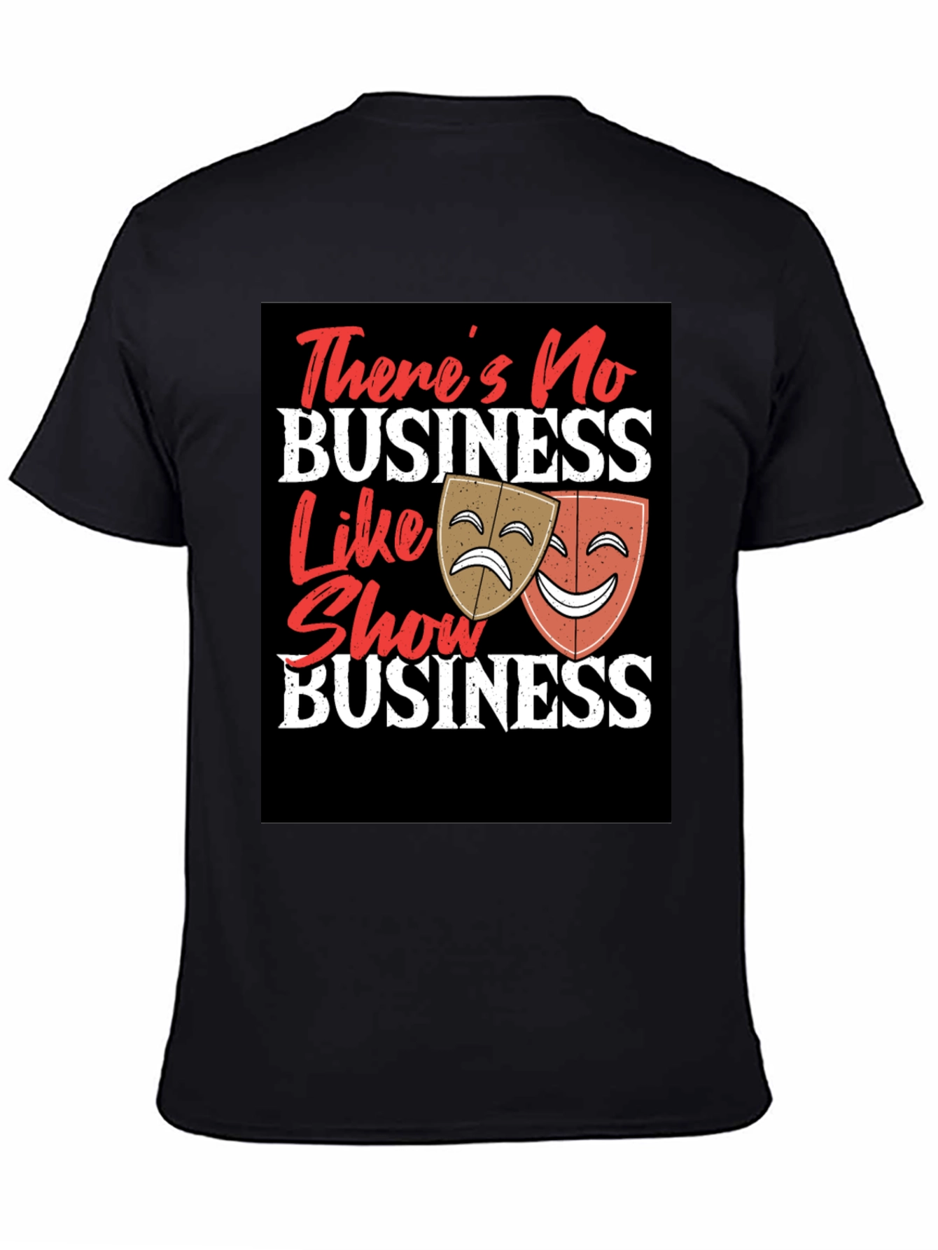 Show Business T-Shirt - Drama Masks