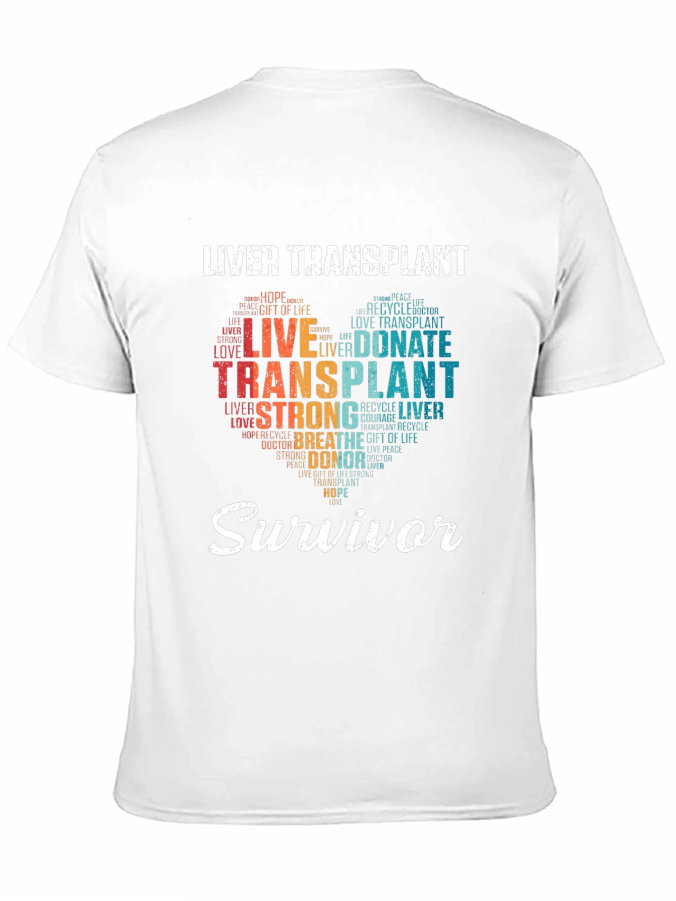 Liver Transplant Survivor Graphic T-Shirt