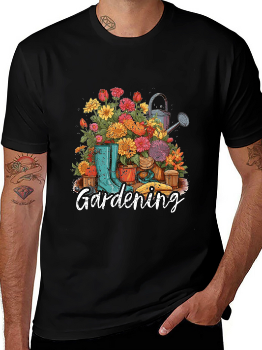 Gardening Themed Graphic Tee