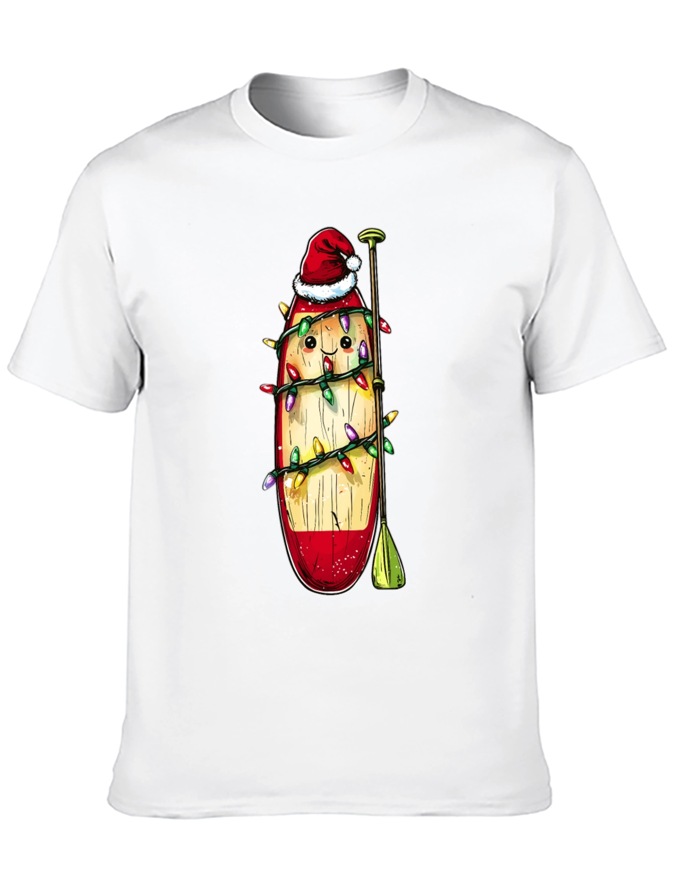 Festive Paddle Board Christmas T-Shirt