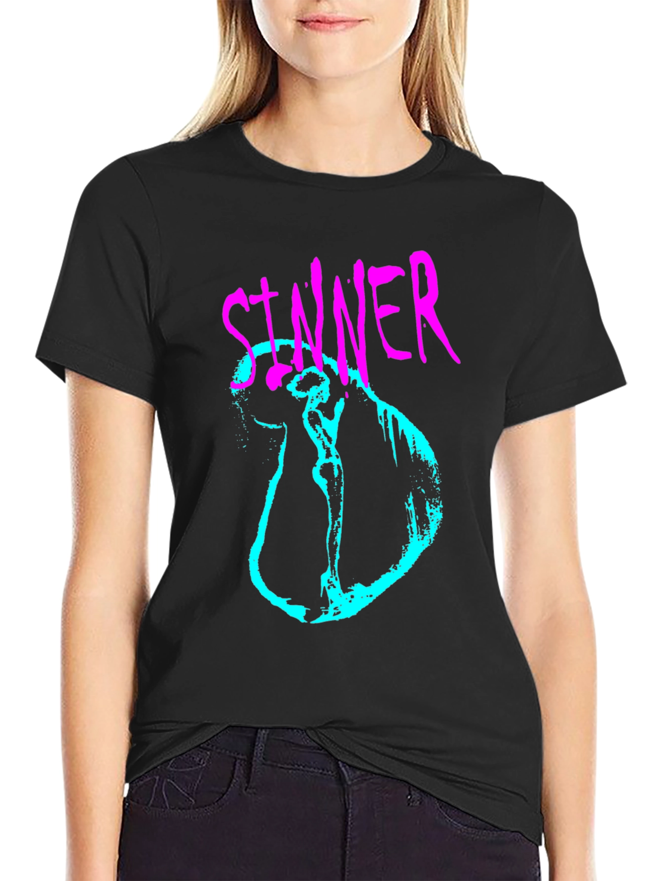 Sinner Graphic Tee - Edgy Streetwear Style